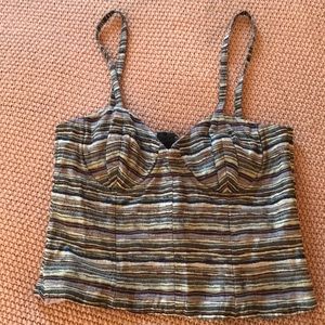 Vintage Anne Klein bustier